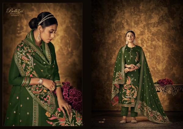 Belliza Saraang Viscose Dola Silk Designer Dress Material Collection 